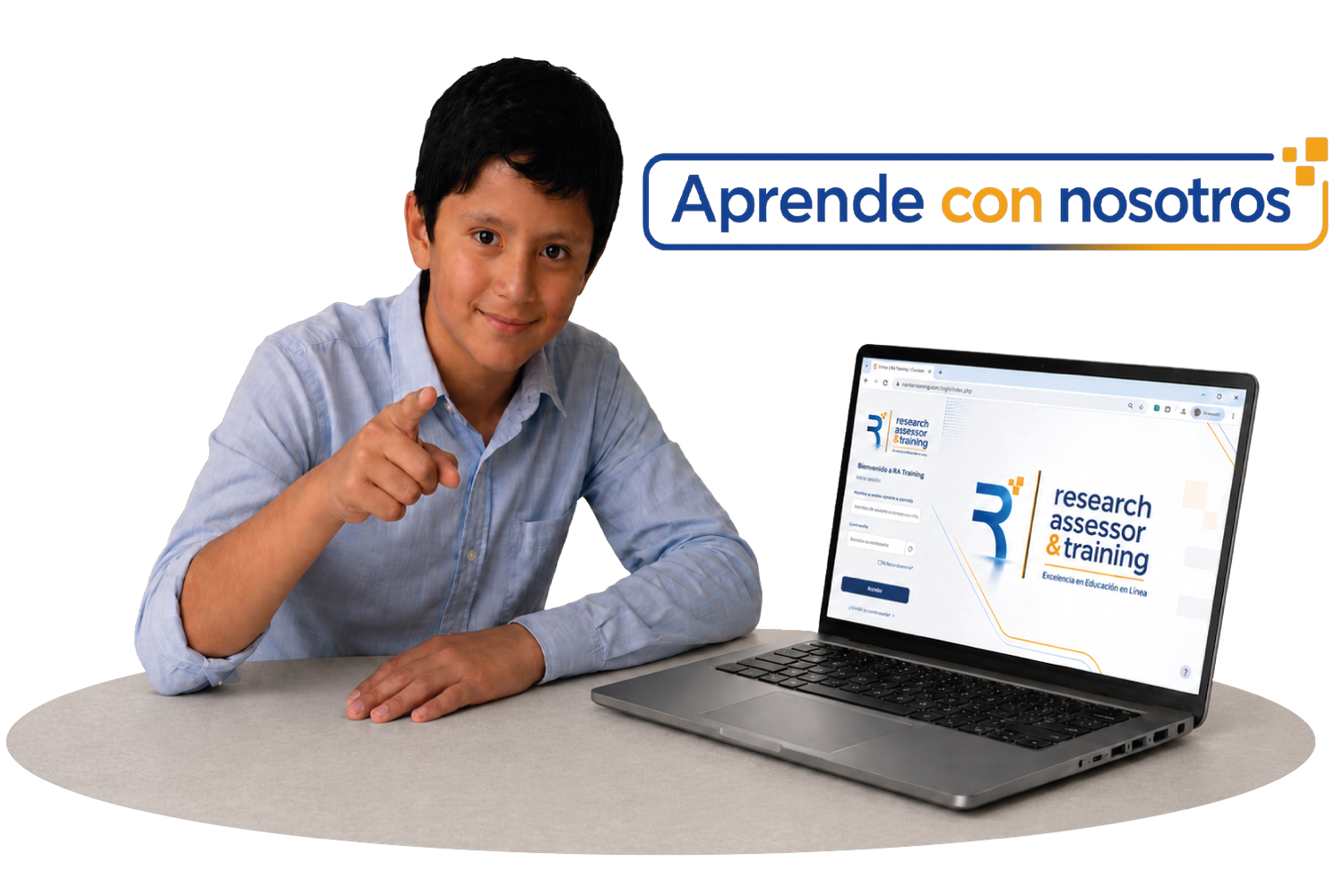 Portada principal de R.A Training